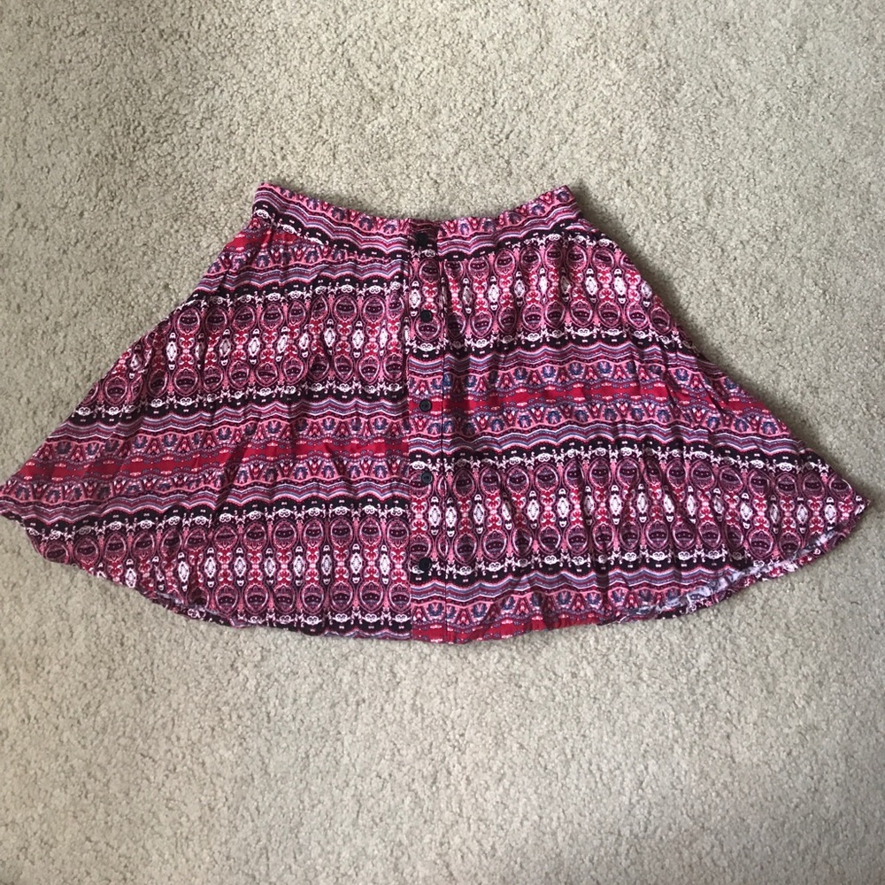 Patterned skirt