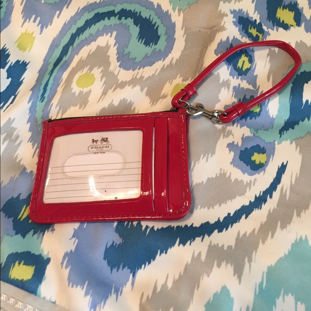 Coach wristlet