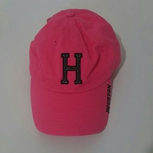 Pink Houston Baseball Cap
