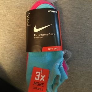 Nike women's performance cotton no show socks 3pk