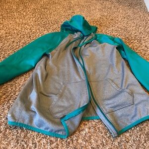 Nike zip up hooded jacket