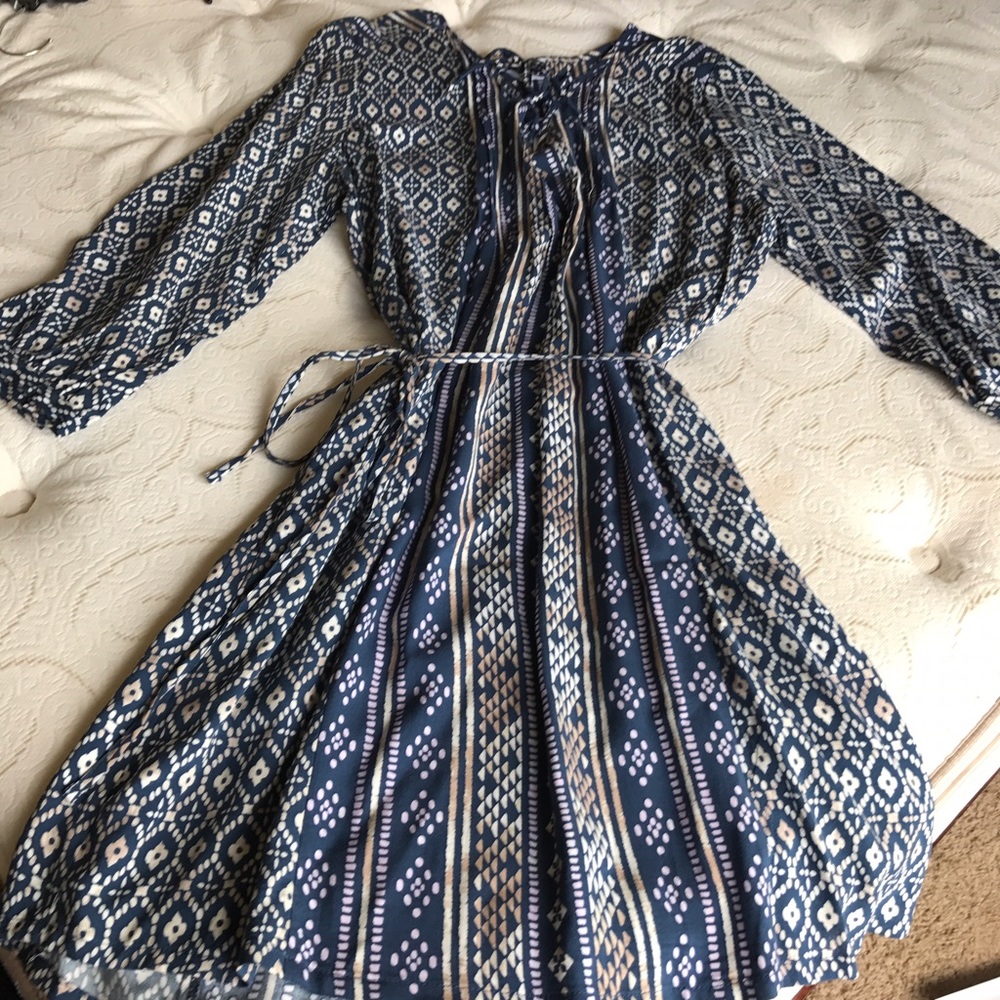 Super soft belted shirt dress