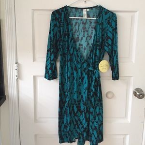 Never worn wrap dress