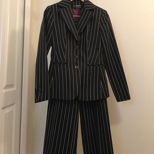 Levine Classics Pinstripe Business Pantsuit