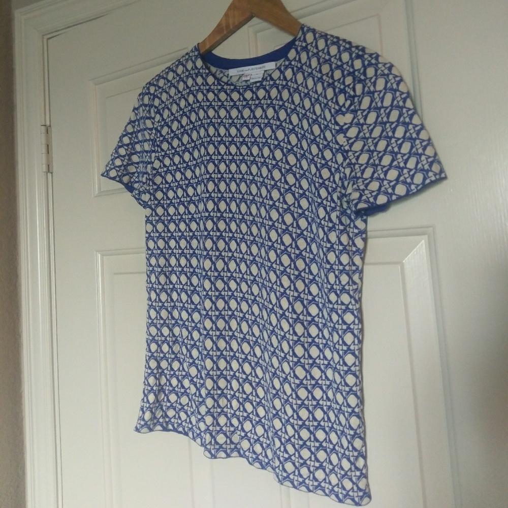 DVF Short Sleeve Sweater