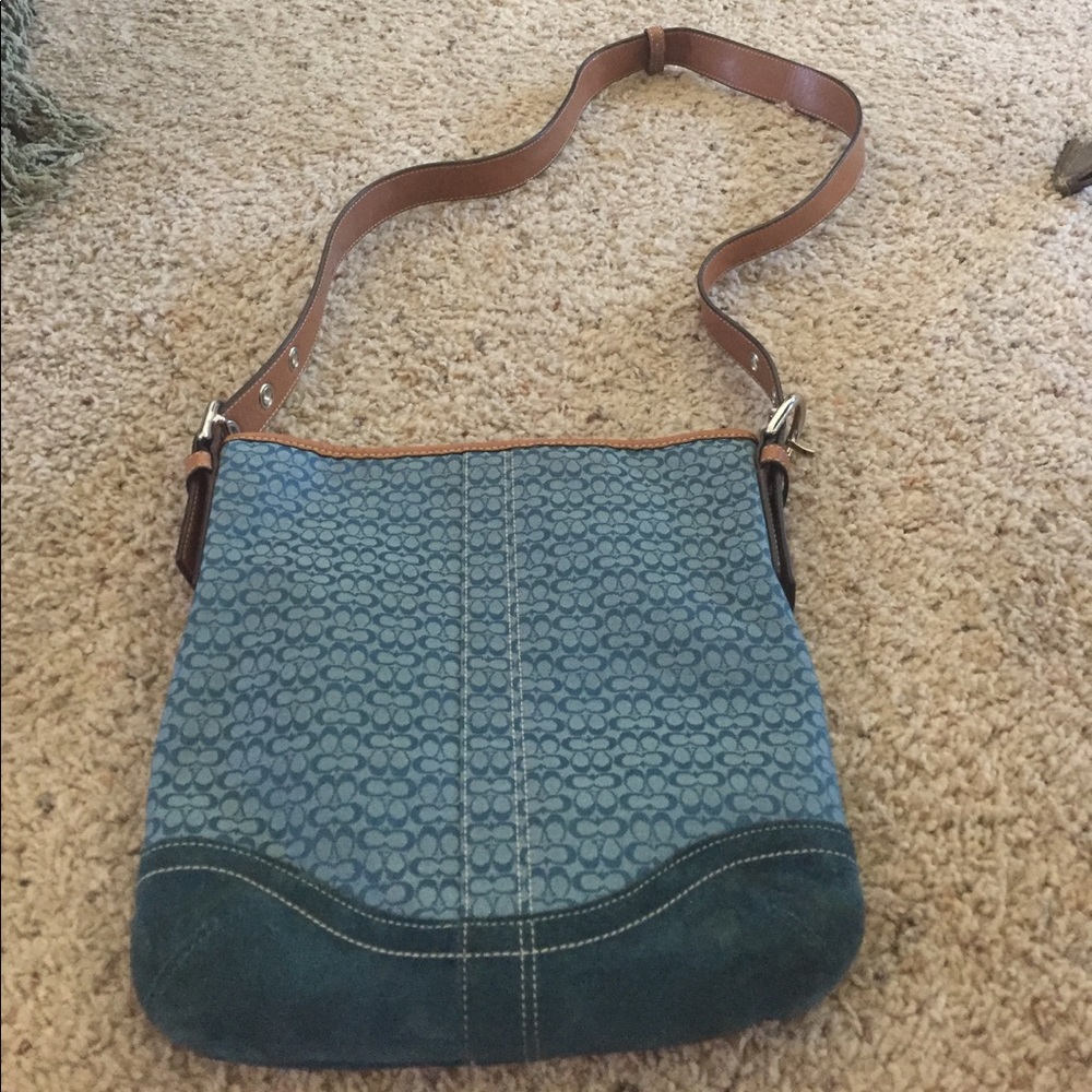 Coach cross body bag