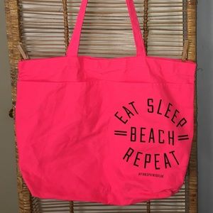 Victoria's Secret Pink Tote Beach Bag
