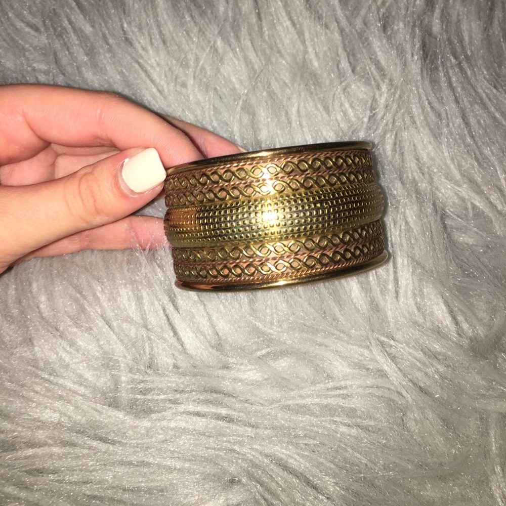 Gold Cuff Bracelet