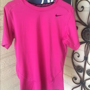 Nike dry fit compression combat short sleeve shirt