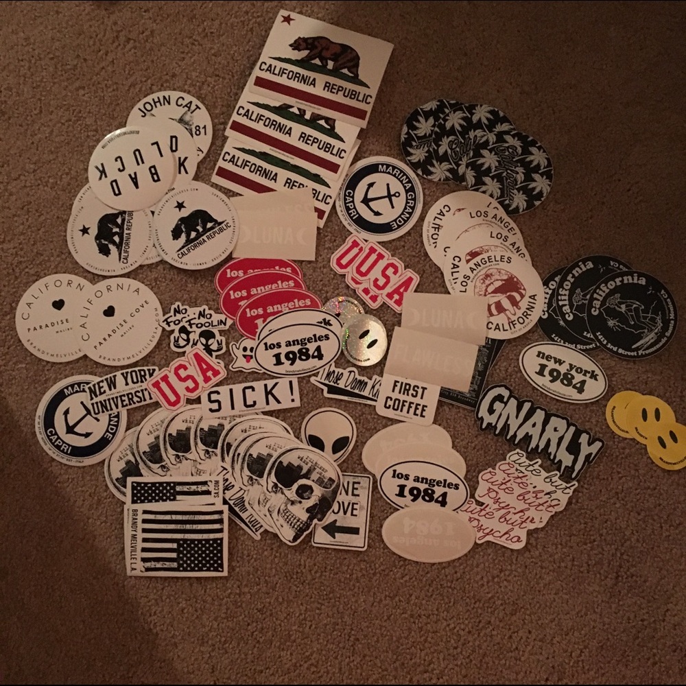 Brandy Melville stickers