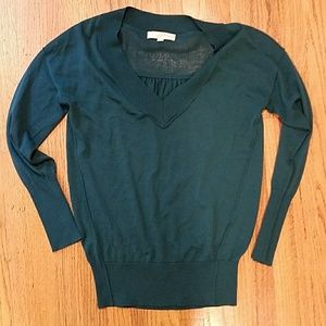 Loft green dolman like lightweight sweater medium