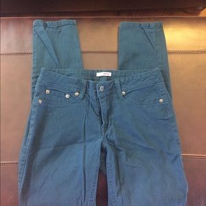 Jeans dark teal