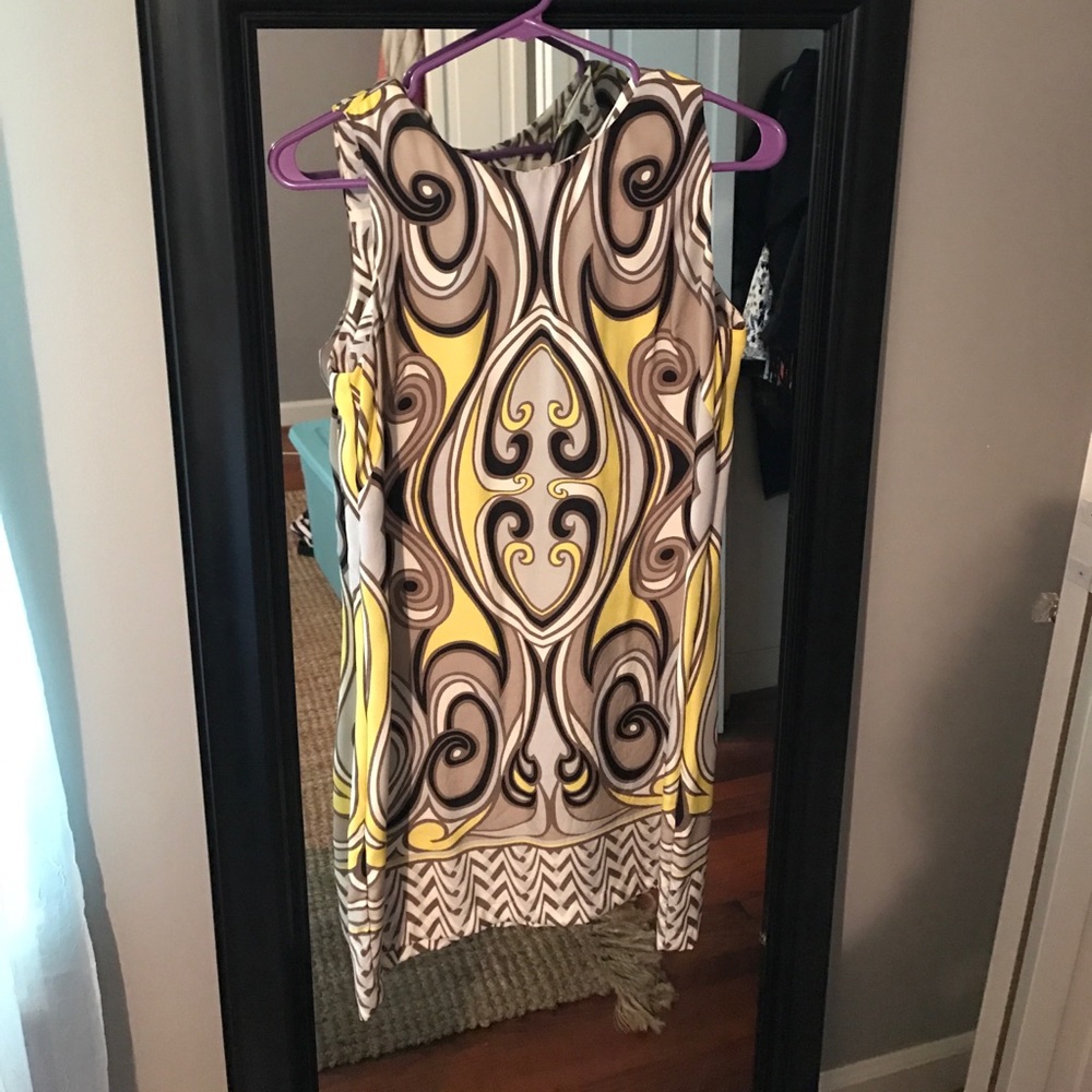 Nell Geometric Print Dress size 6