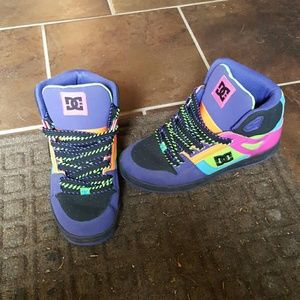 DC hightop sneakers