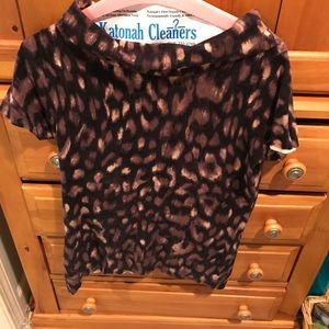 Ann Taylor Cotton career Top or sweater Sz m