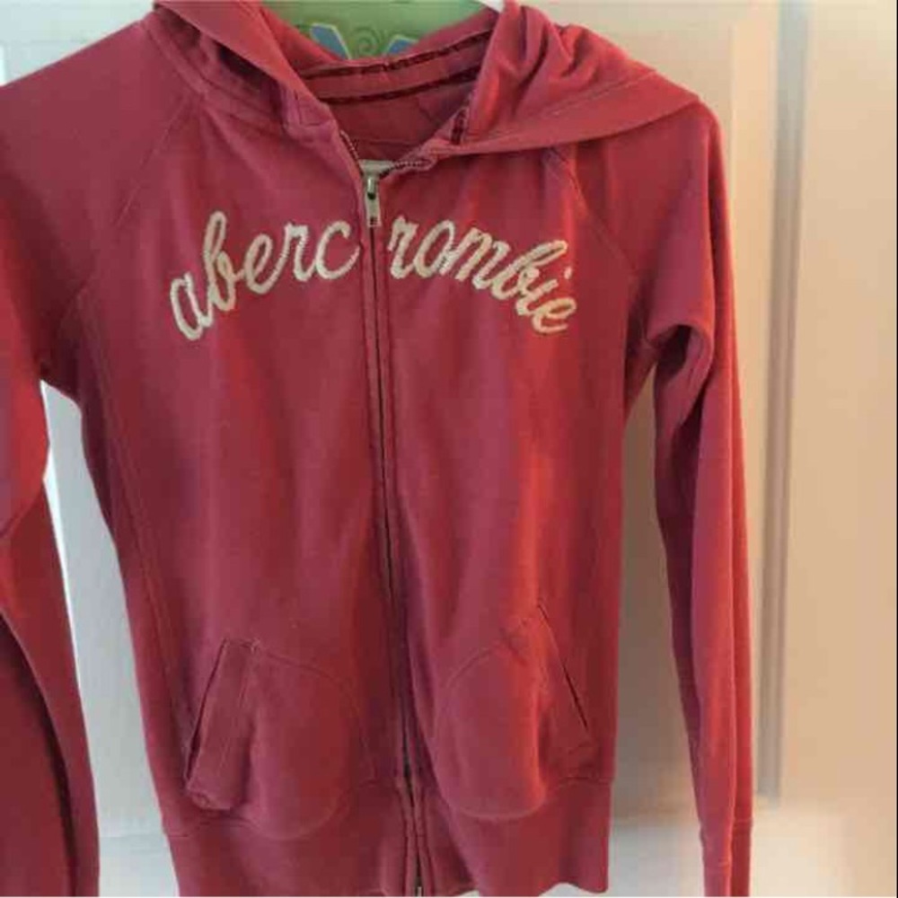 Darker Pink abercrombie Zip Up