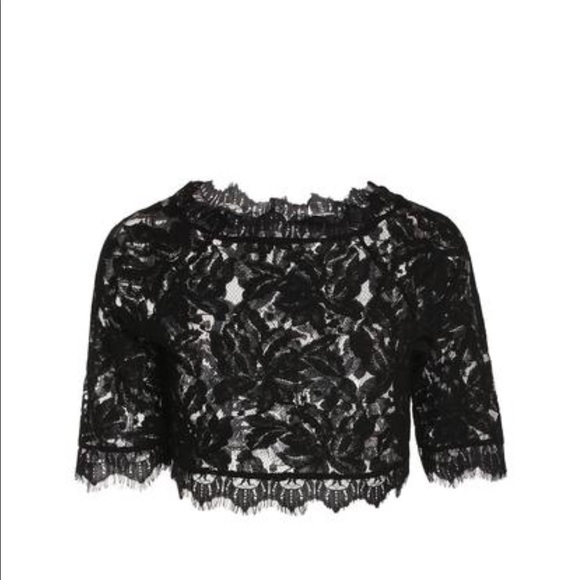 Sexy lace cropped top ♥️ - Picture 2 of 2