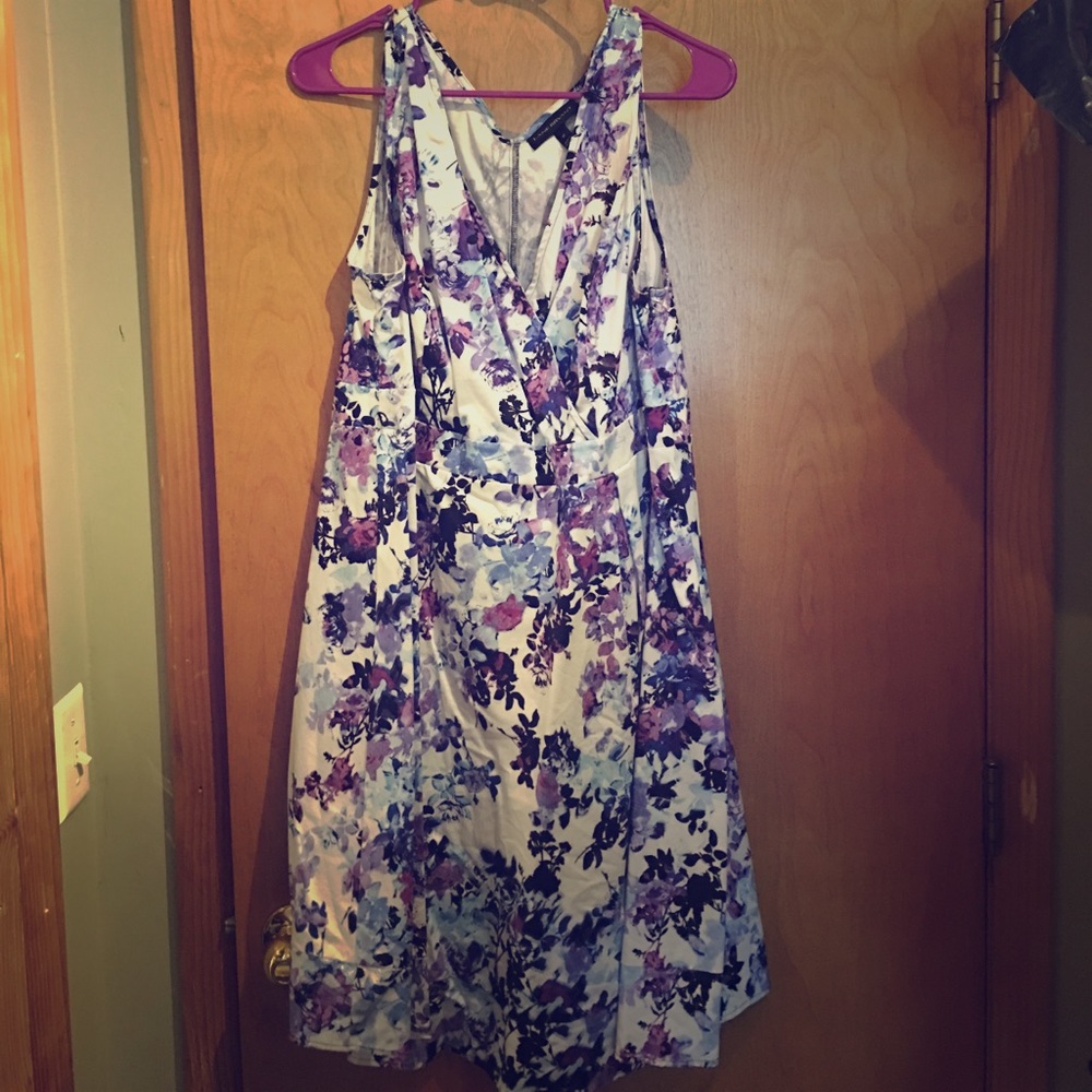 Reposhed lane bryant floral dress