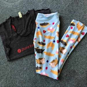 🌟SALE🌟Fun Print "Shark Loafs" Long Leggings