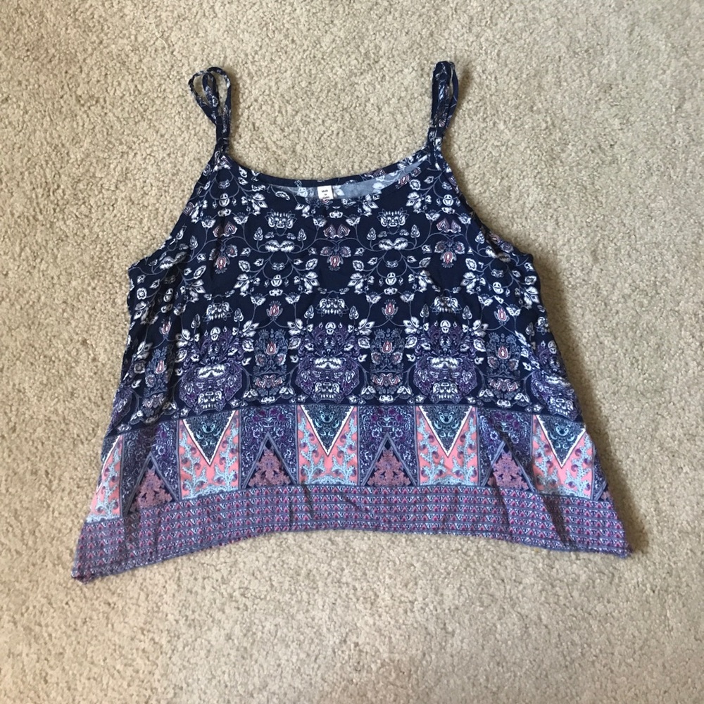 Patterned summer tank