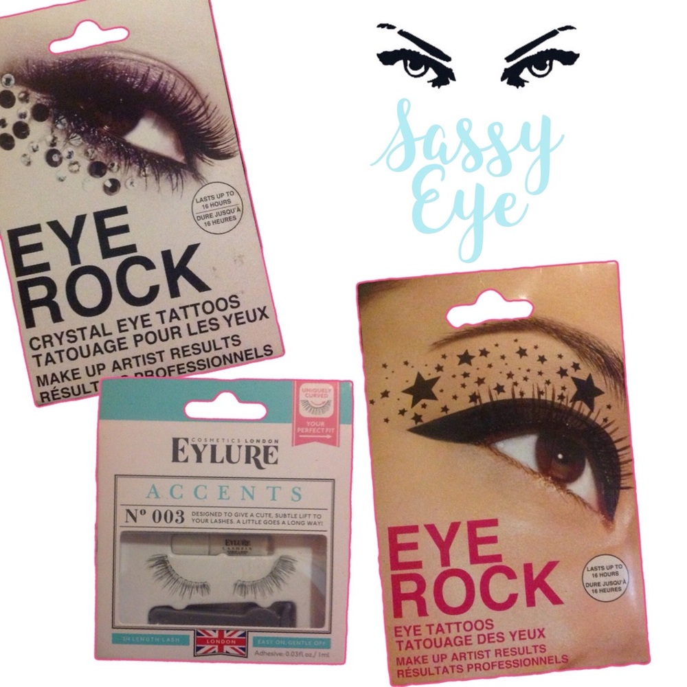 🆕Eye Rock Eye Tattoos and Lashes