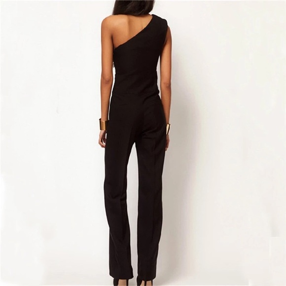 New!!! Delicate Fine Summer Off Shoulder Jumpsuit - Picture 3 of 6