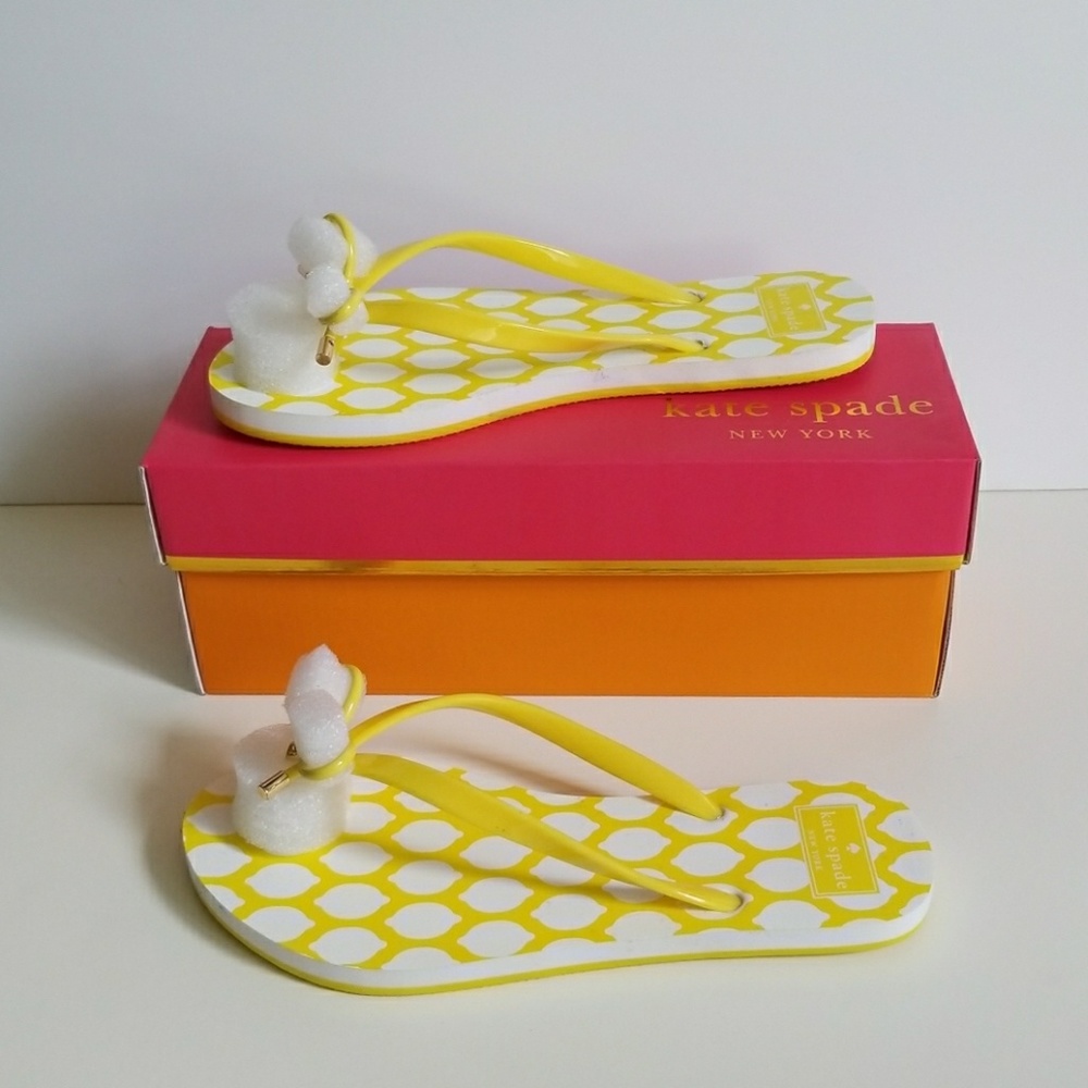 kate spade Nova flip flops