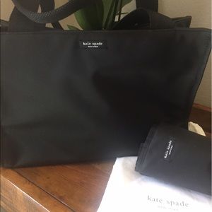 Kate Spade nylon diaper bag