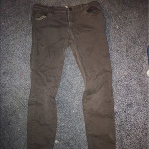 Gray Abercrombie and Fitch pants
