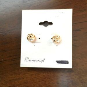 New Sterling and gold overlay earrings