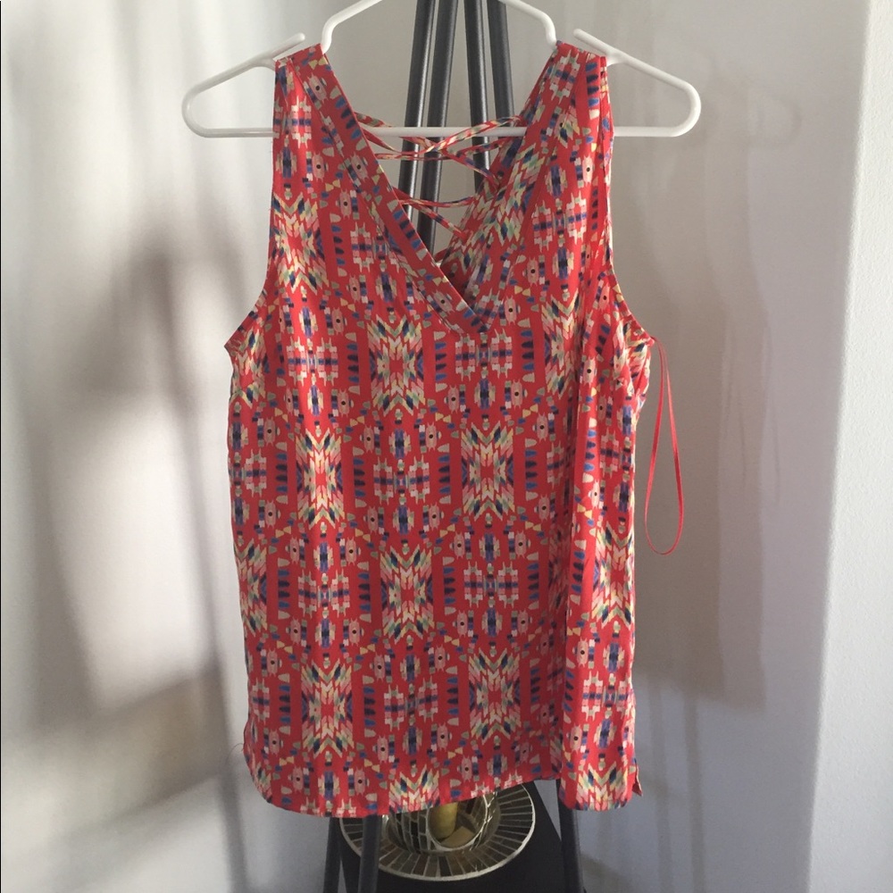 NWT skies are blue tank