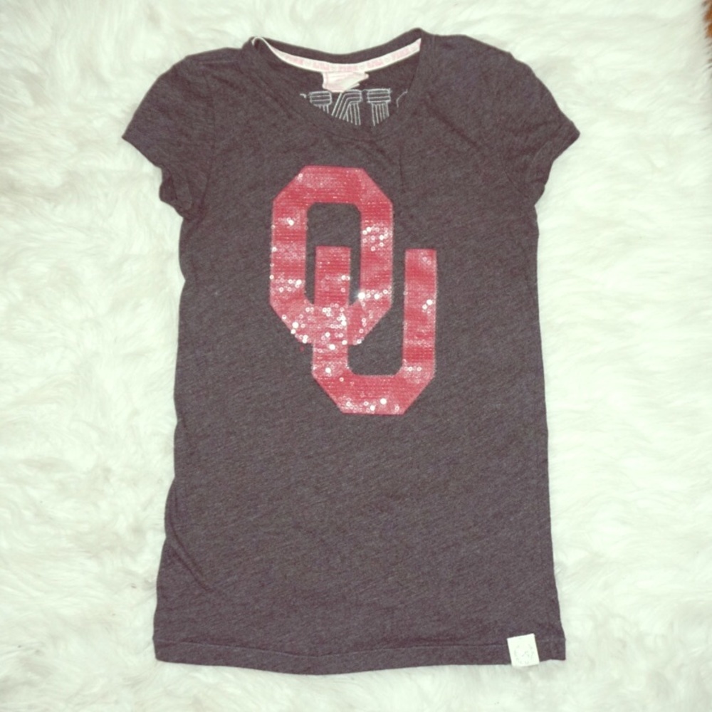 Victoria Secret PINK!!! OU college Tee!