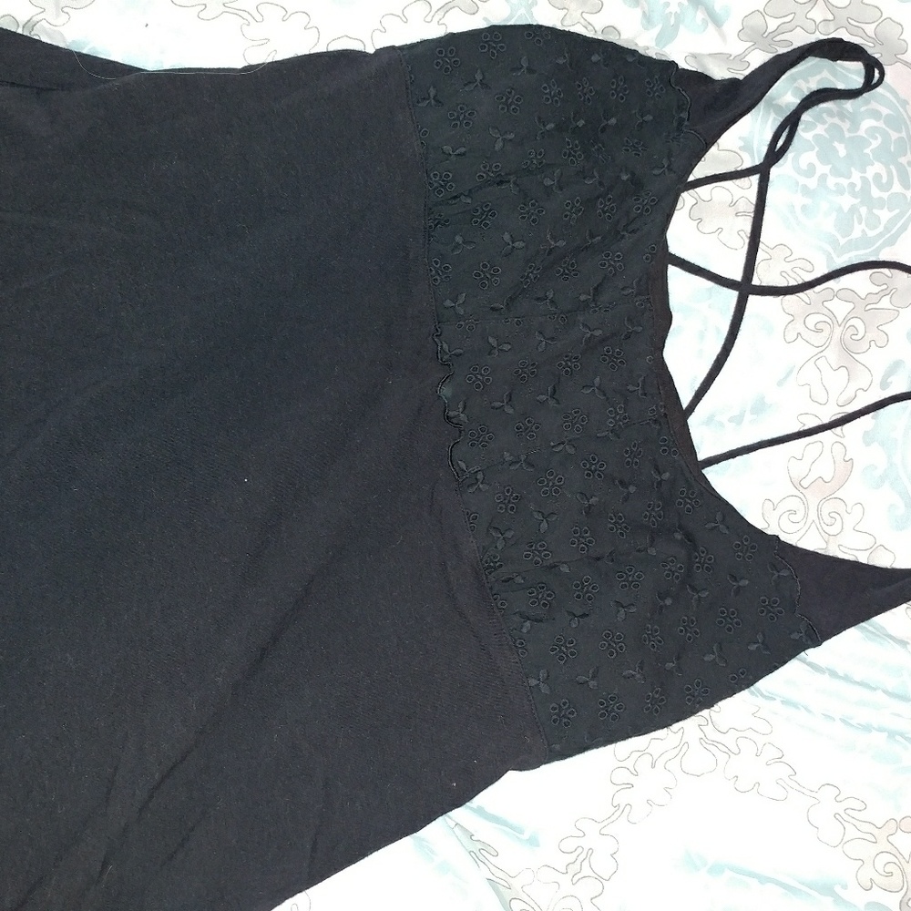 MODA black strappy tank