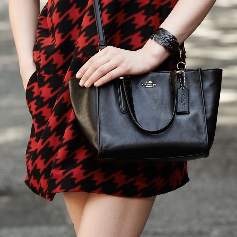 *SOLD* Authentic Black Coach Crossbody Bag