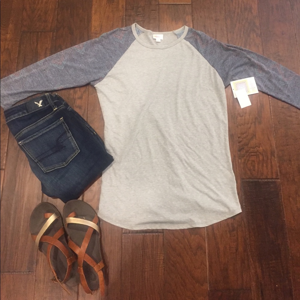 Baseball style tee