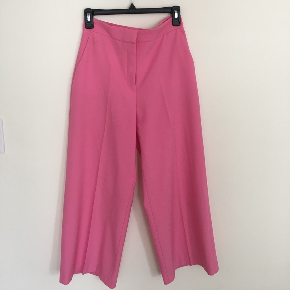 Wide Leg Ankle Pants