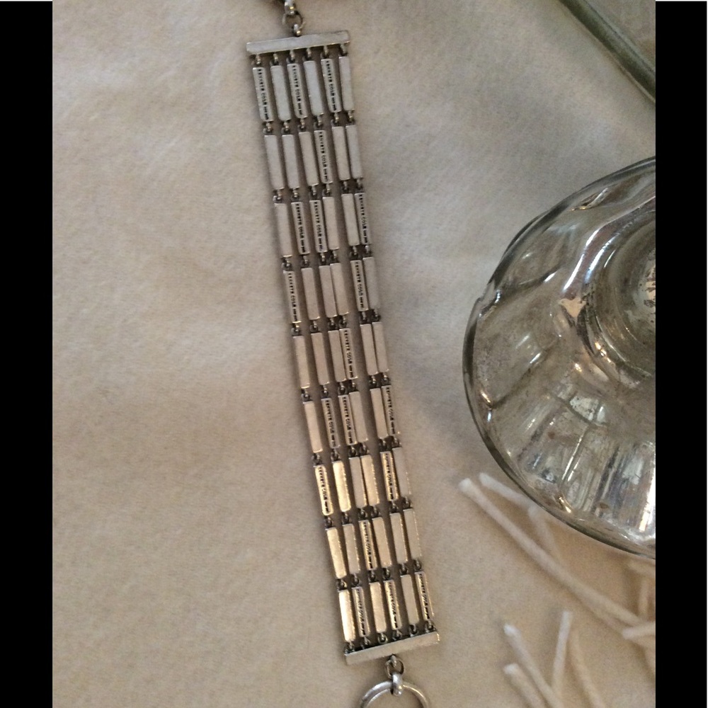 Kenneth Cole silver tone bracelet