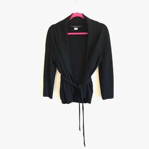 BCBG MaxAzaria black sweater.