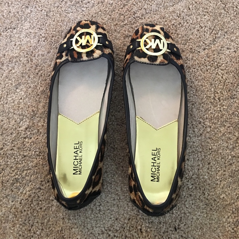 Micheal Kors Cheetah Flats