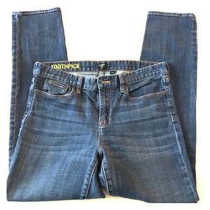 J Crew toothpick jeans