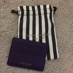 Henri Bendel credit card/ID case