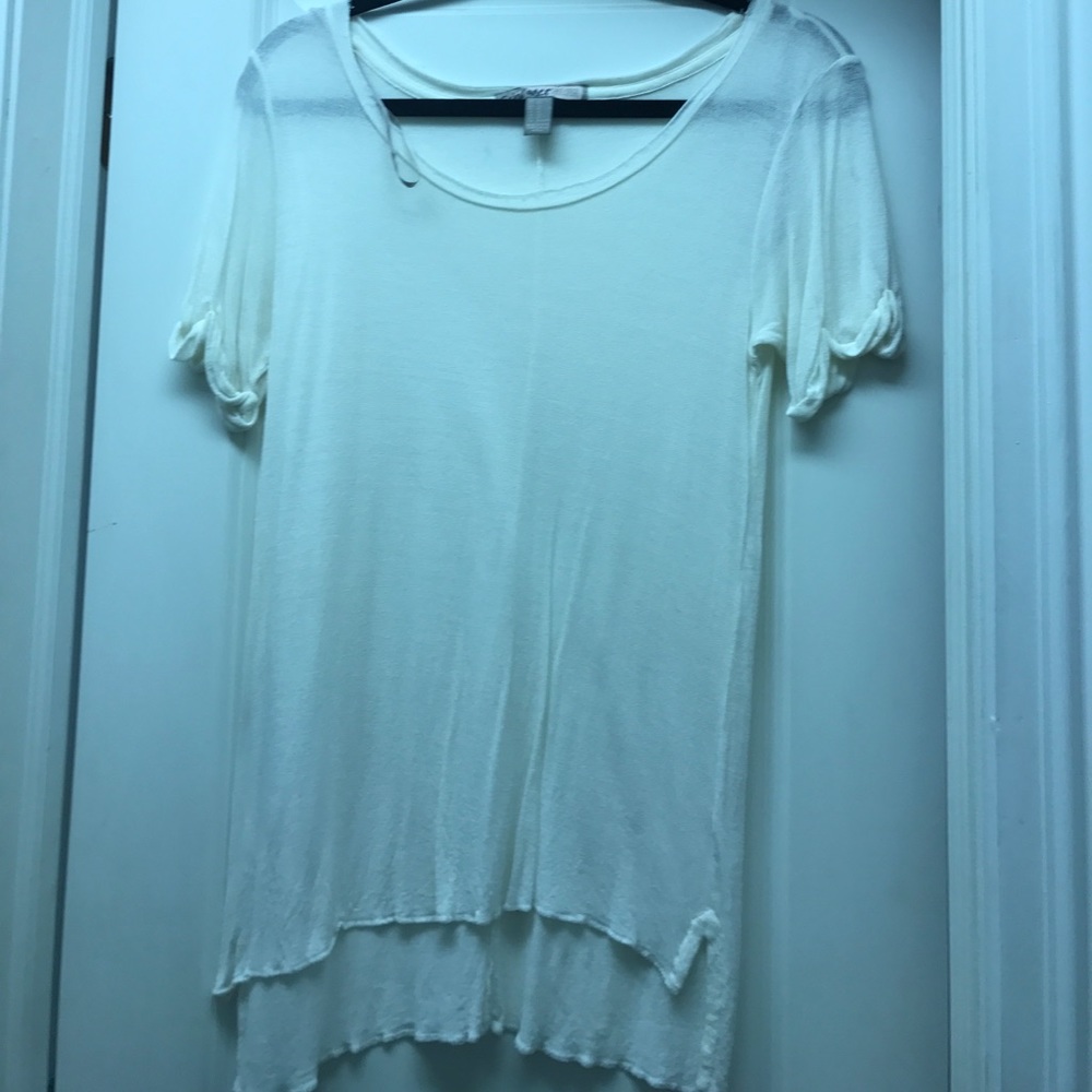 Semi sheer tee