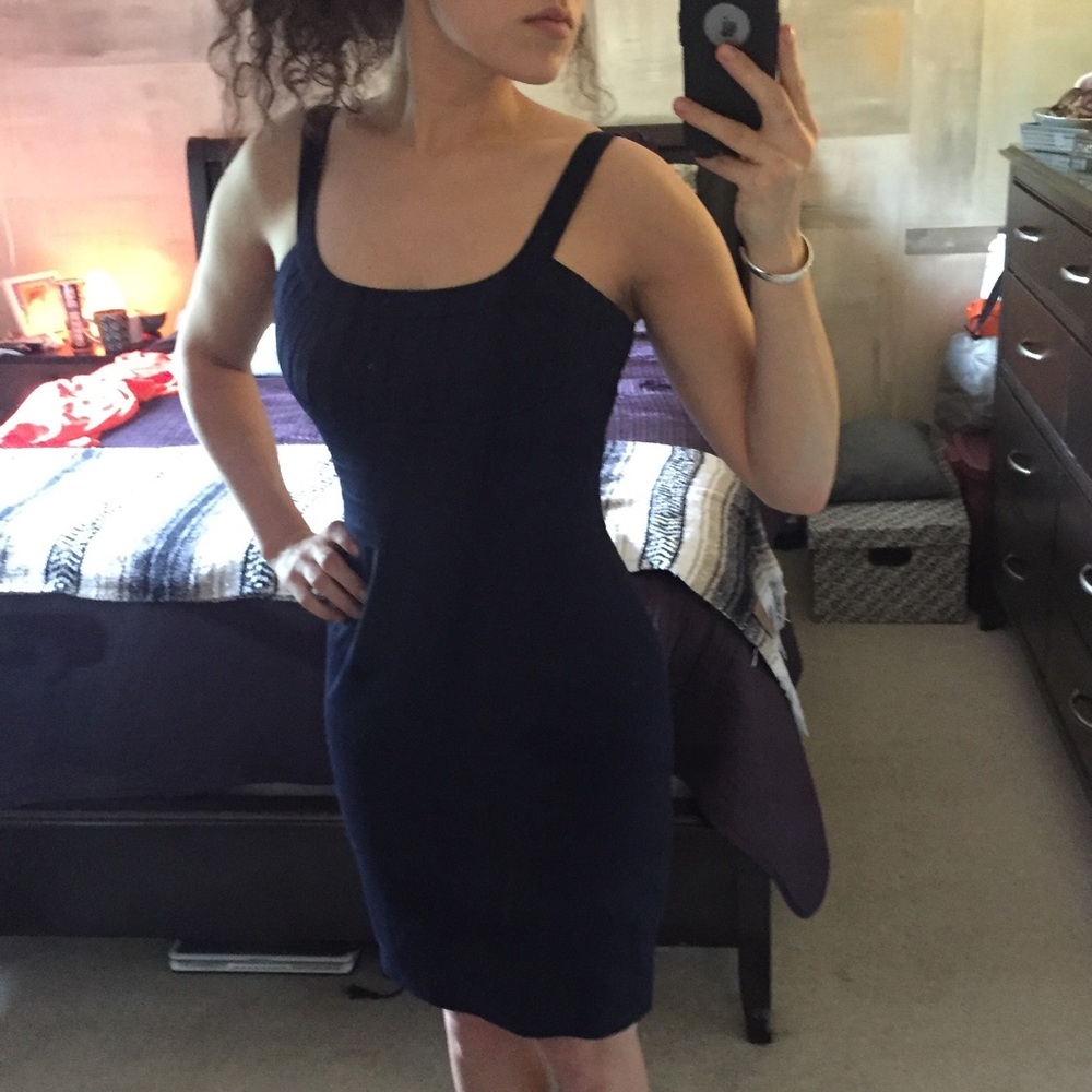 Dark Blue Calvin Klein Dress