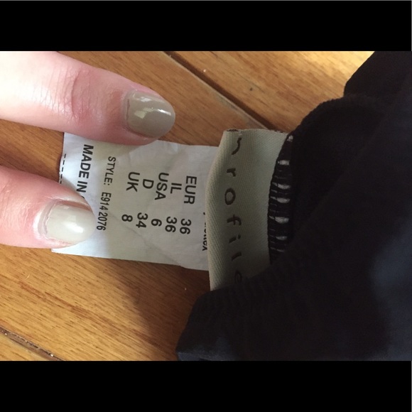 Black One Piece Bathing Suit - Picture 3 of 3