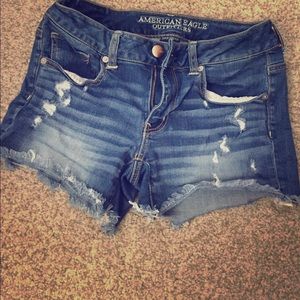 AE jean shorts
