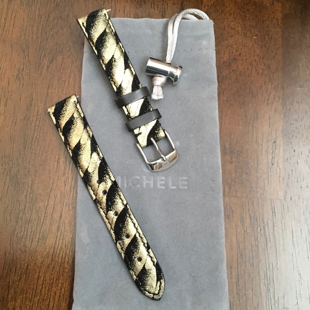 Michele 16mm watch band.