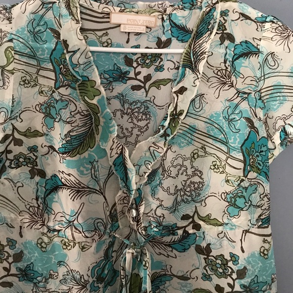 🔥SALE🔥Fashion Women S/P Top Blouse Turquoise - Picture 2 of 8