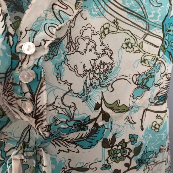 🔥SALE🔥Fashion Women S/P Top Blouse Turquoise - Picture 3 of 8