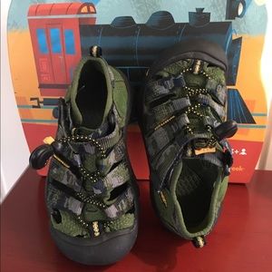 Keen Newport Camo Toddler 10