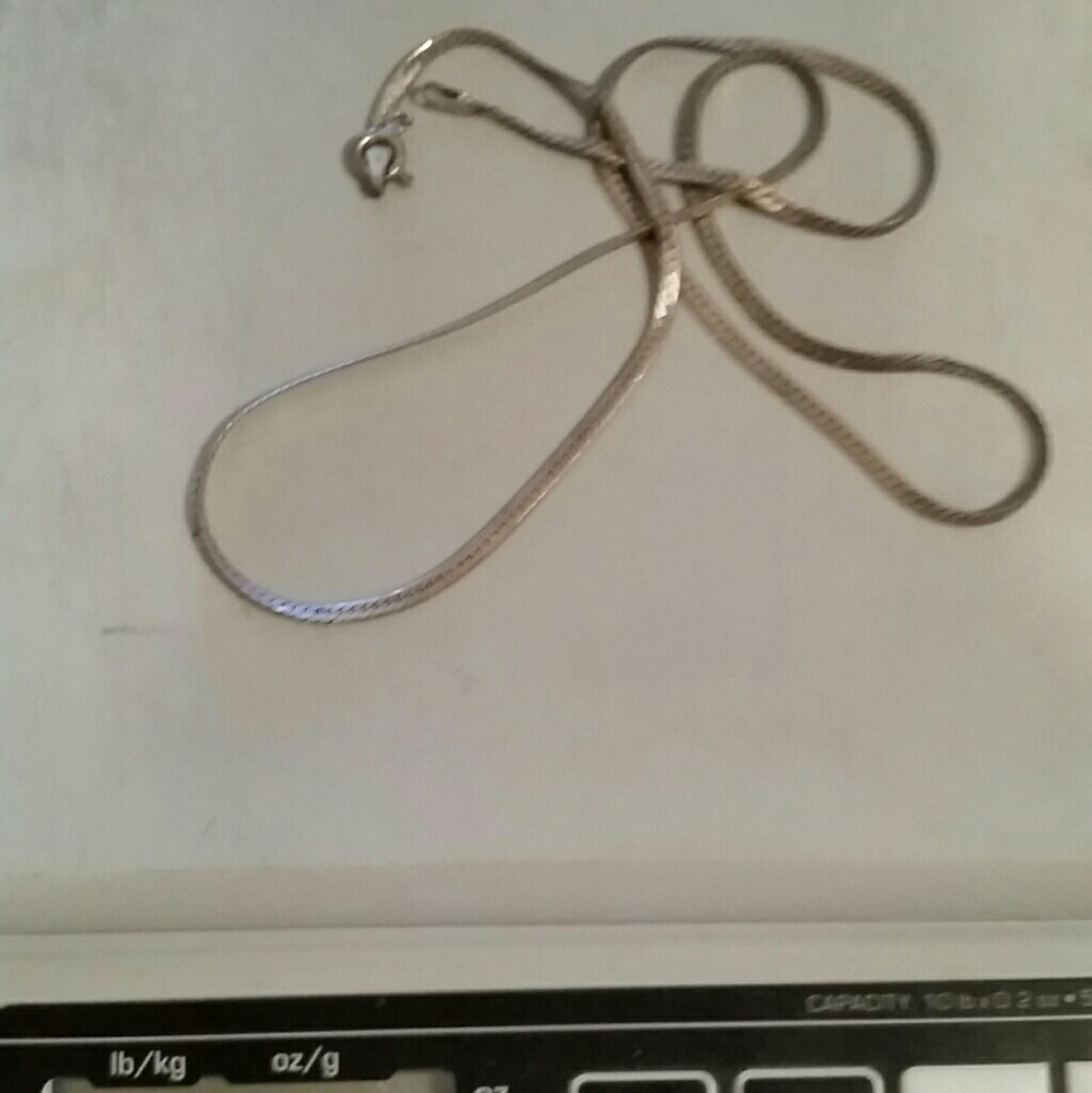 925 sterling silver necklace 20", 5 grams